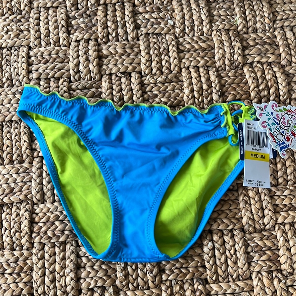 Becca Ruffled Edge Bikini Bottom M